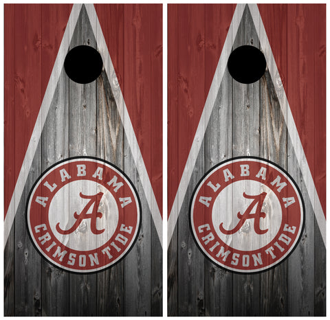 Alabama Crimson Tide Cornhole Board Wraps