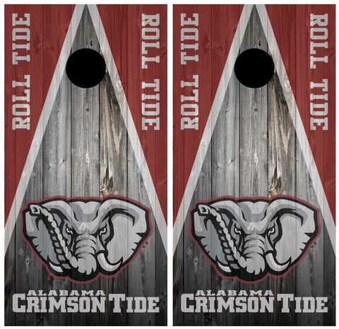 Alabama Crimson Tide Roll Tide Cornhole Board Wraps