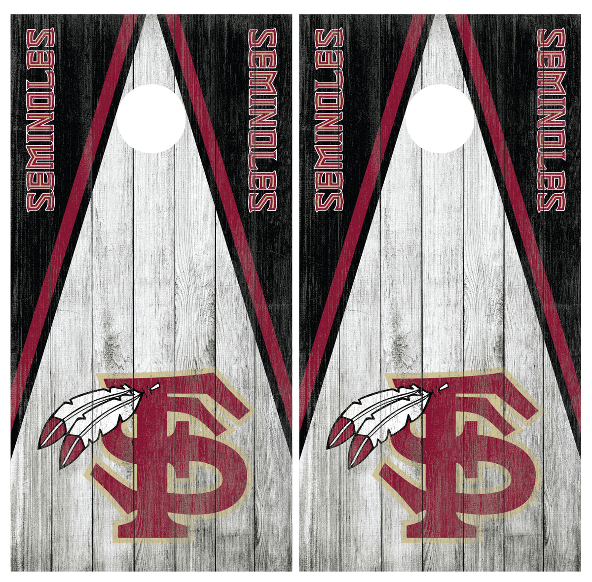 Arizona Diamondbacks and Arizona Cardinals Cornhole Wraps - Set of 2