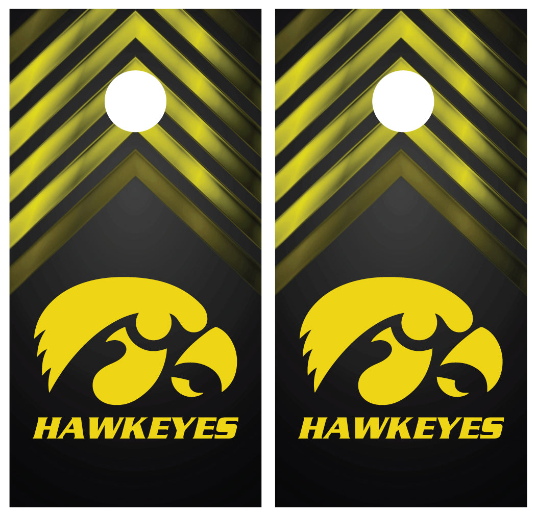 Iowa Hawkeyes Striped Themed Cornhole Wraps Board Set Bean Bag Toss + — Dr.  Penny Pincher