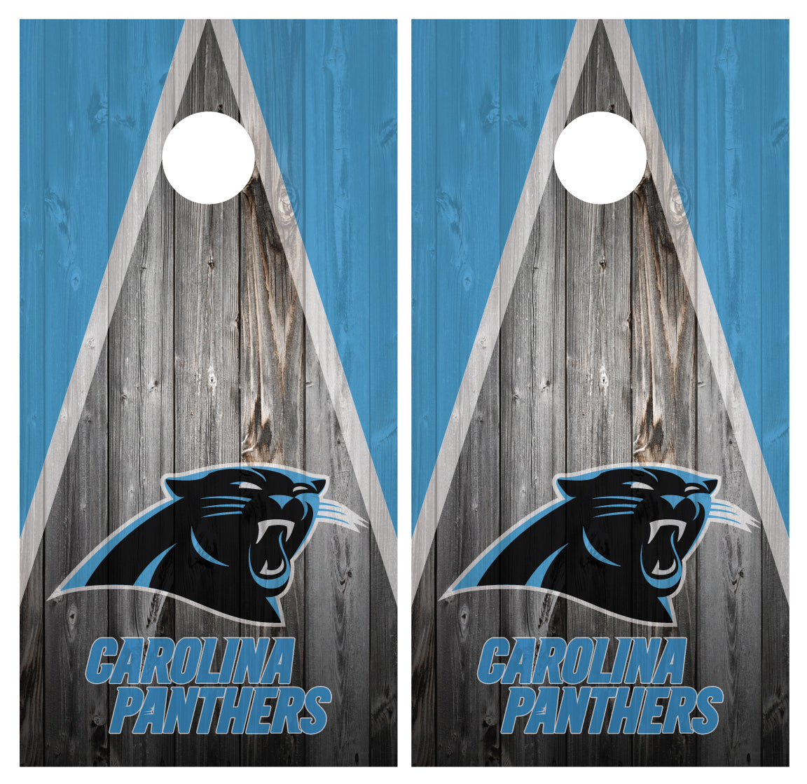 Carolina Panthers 2' x 3' LED Cornhole Board Set