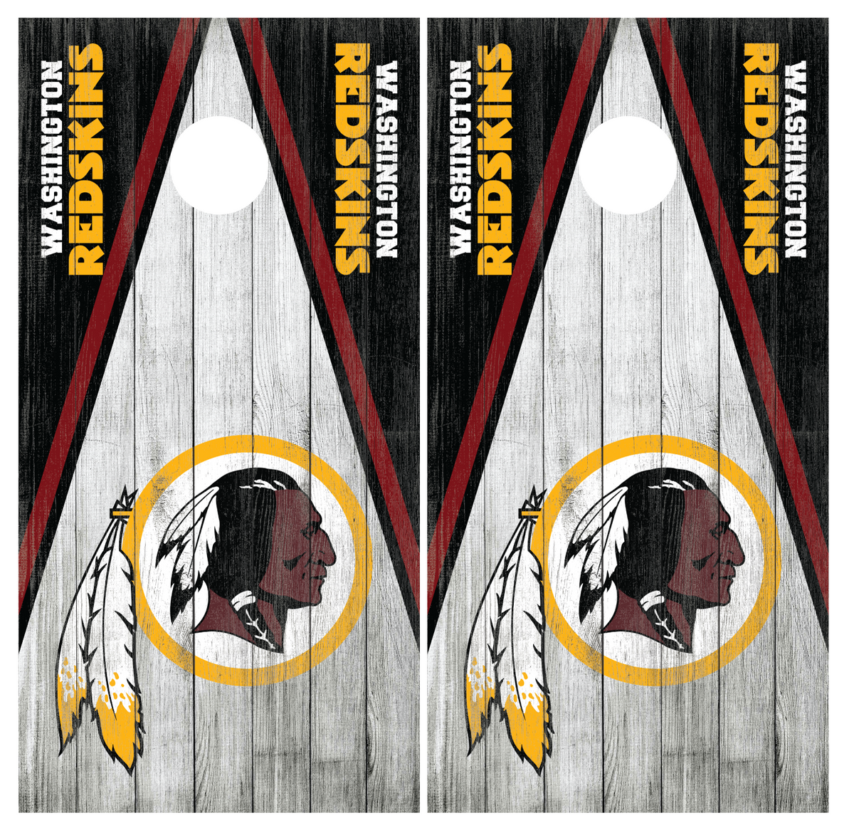 Washington Redskins Cornhole Wraps - Set of 2 - Custom Cornhole, LLC