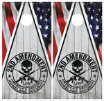 2nd Amendment Cornhole Board Wraps