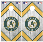 Oakland A's Cornhole Board Wraps