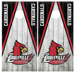 Louisville Cardinals Cornhole Board Wraps