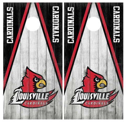 Louisville Cardinals Cornhole Board Wraps