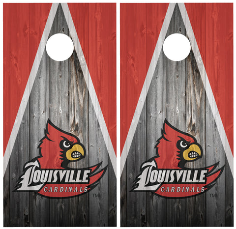 Louisville Cardinals Cornhole Board Wraps