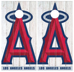 Los Angeles Angels Cornhole Board Wraps