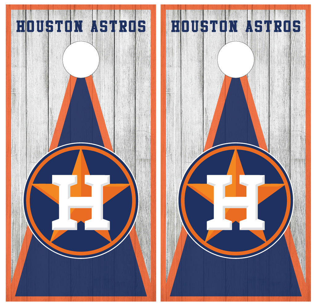 Houston Astros Cornhole Board Wraps – Prime Board Wraps