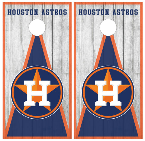 Houston Astros Cornhole Board Wraps