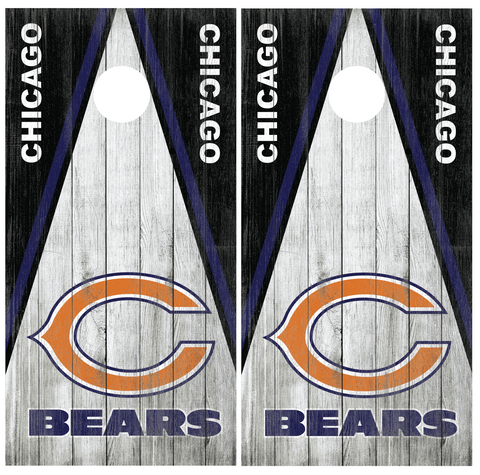 Chicago Bears Cornhole Board Wraps