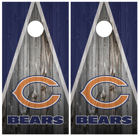 Chicago Bears Cornhole Board Wraps