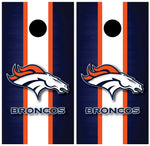 Denver Broncos Cornhole Board Wraps