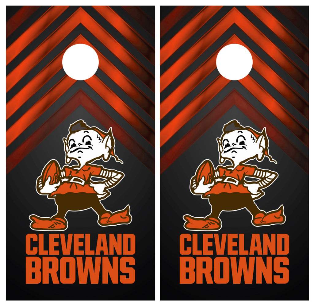 Cleveland Browns Cornhole Board Wraps – Prime Board Wraps