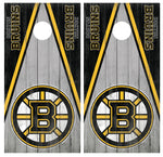 Boston Bruins Cornhole Board Wraps