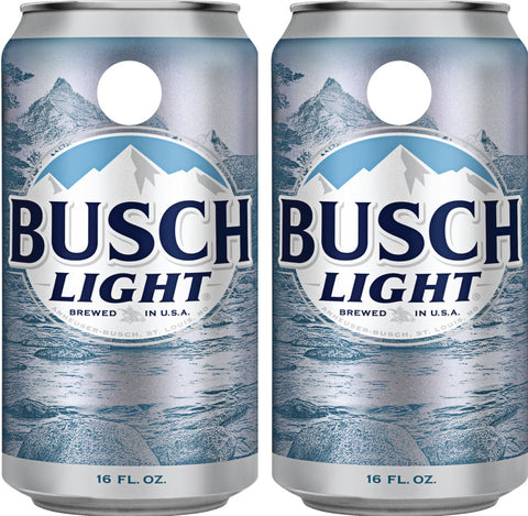 Busch Light Can Cornhole Board Wraps