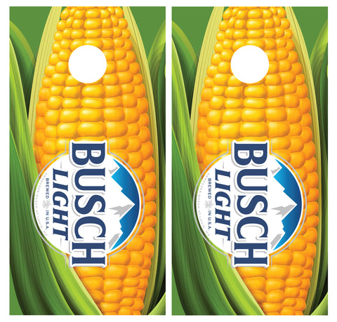 Busch Lights Cornhole Board Wraps