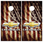 Chevrolet Chevy Cornhole Board Wraps