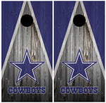 Dallas Cowboys Cornhole Board Wraps