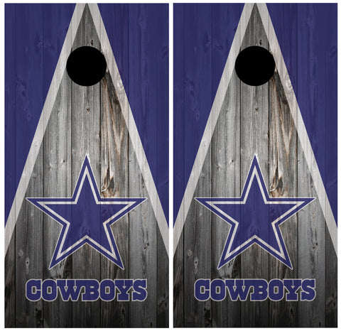 Dallas Cowboys Cornhole Board Wraps