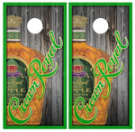 Crown Royal Apple Cornhole Board Wraps