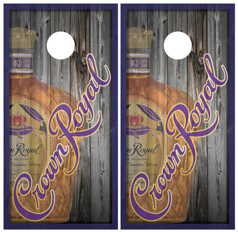 Crown Royal Cornhole Board Wraps