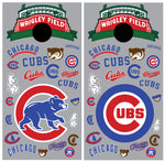 Chicago Cubs Cornhole Board Wraps