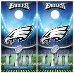 Philadelphia Eagles Cornhole Board Wraps