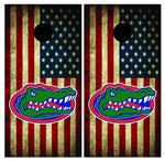Florida Gators Flag Cornhole Board Wraps