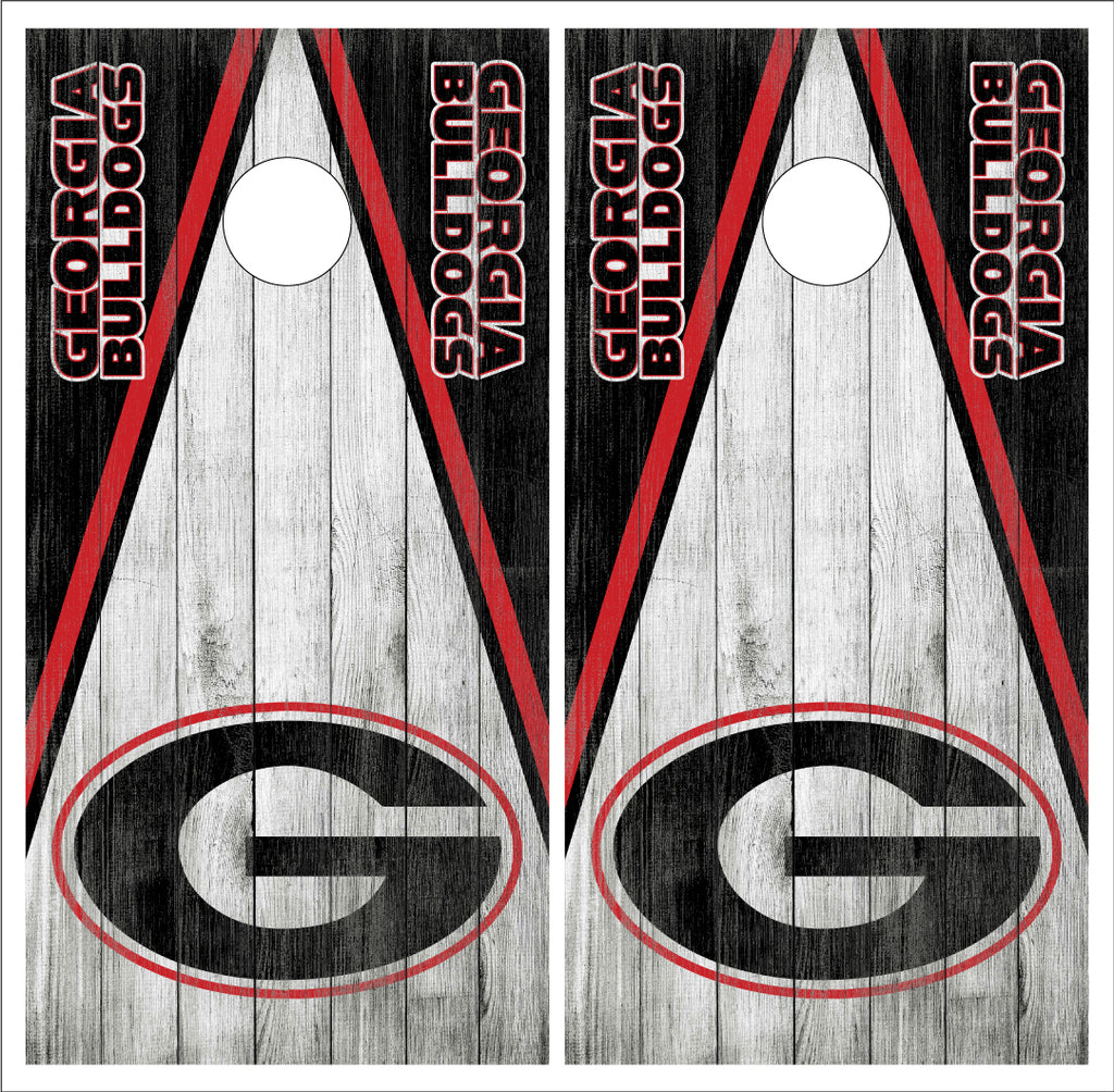 Atlanta Braves / Georgia bulldogs cornhole boards. Contact ja***@***** for  your custom set.
