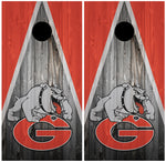 Georgia Bulldogs Cornhole Board Wraps