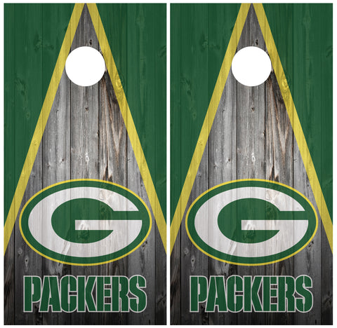 Green Bay Packers Cornhole Board Wraps