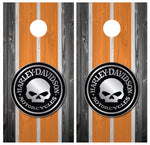 Harley Davidson Cornhole Board Wraps