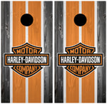 Harley Davidson Cornhole Board Wraps