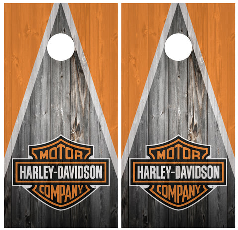 Harley Davidson Cornhole Board Wraps