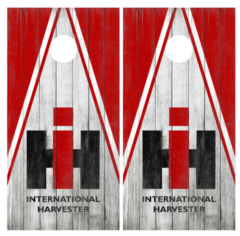 International Harvester Cornhole Board Wraps