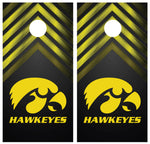 Iowa Hawkeyes Cornhole Board Wraps