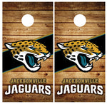 Jacksonville Jaguars Cornhole Board Wraps