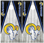 Los Angeles Rams Cornhole Board Wraps