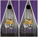 LSU Louisiana State University Tigers Cornhole Board Wraps