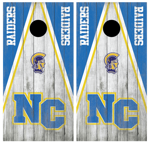 North County Raiders Cornhole Board Wraps