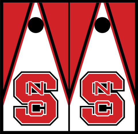 NC State Cornhole Board Wraps