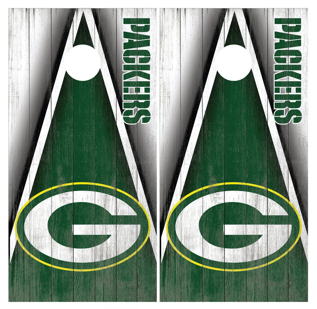 Green Bay Packers championship Banner Cornhole Wraps