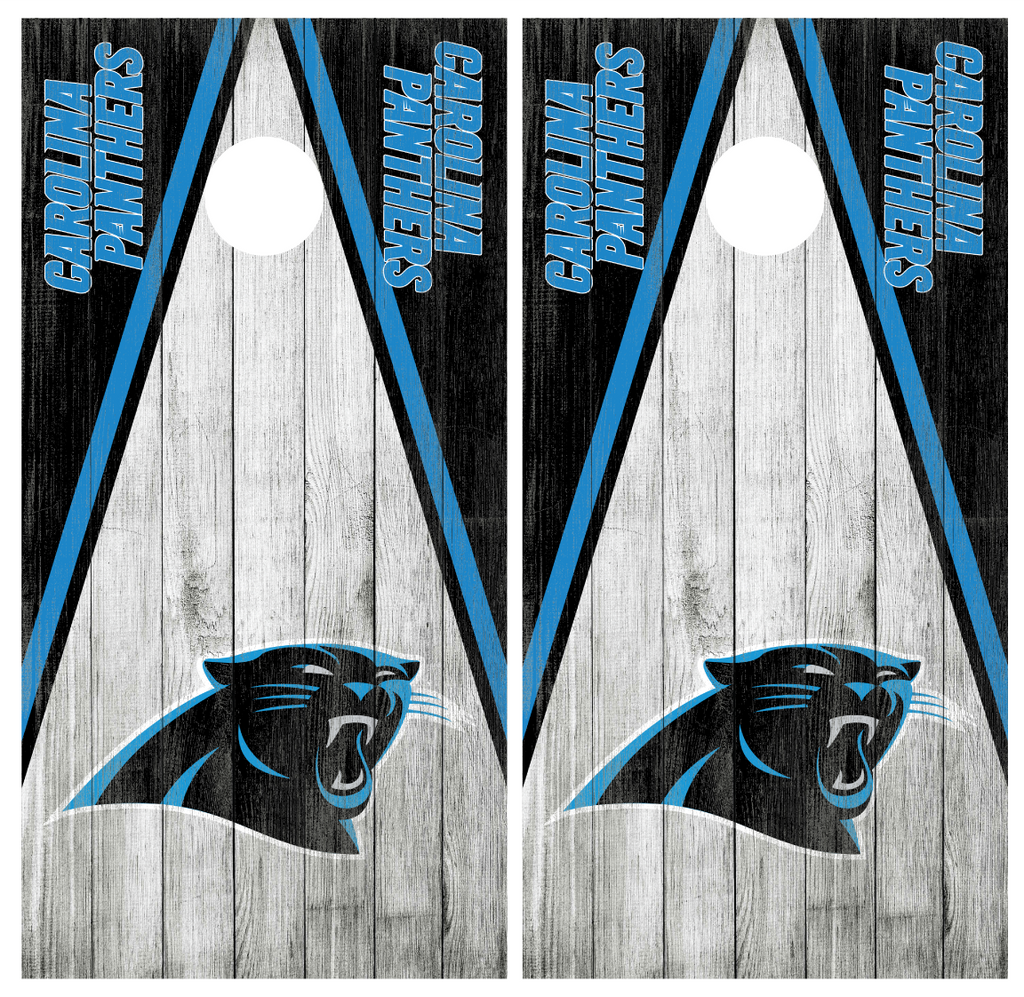 Carolina Panthers Cornhole Boards