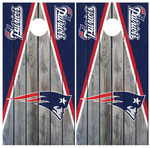 New England Patriots Cornhole Board Wraps