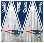 New England Patriots Cornhole Board Wraps