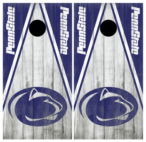 Penn State Lions Cornhole Board Wraps