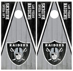 Las Vegas Raiders Cornhole Board Wraps