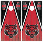 Arkansas State Red Wolves Cornhole Board Wraps