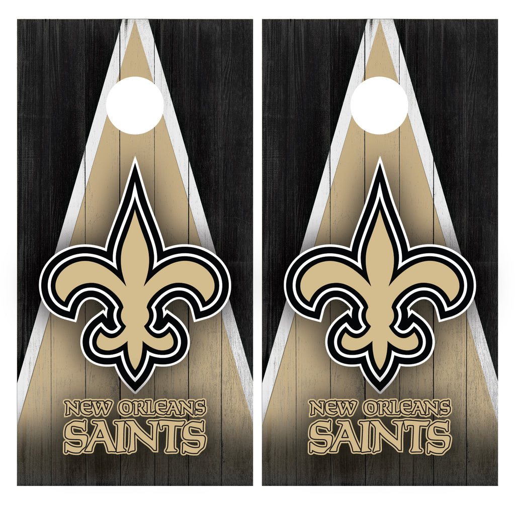 New Orleans Saints Cornhole Board Wraps – Prime Board Wraps